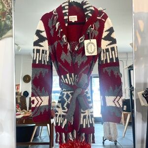 Frantic California Wrap Sweater